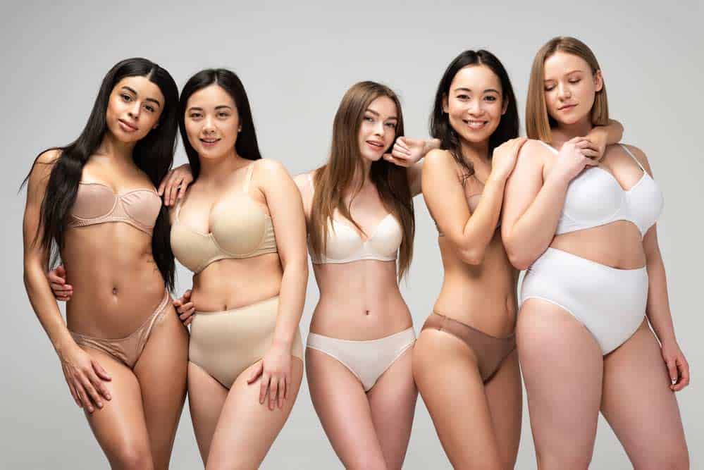 Körperformen der Damen (de.depositphotos.com)